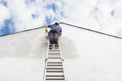 Peinture extérieure à Romillé — façades et ravalement